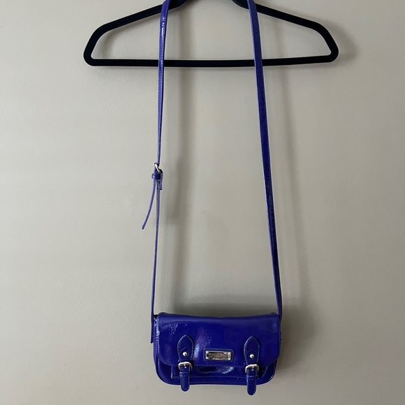 ✨2/$15✨ Kenneth Cole Reaction Blue Crossbody/Shoulder Bag - Picture 2 of 6